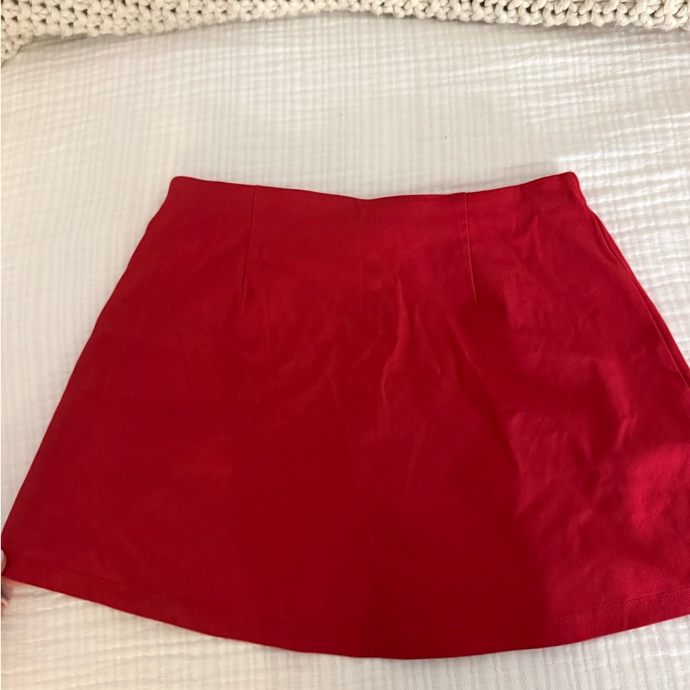 Garage Red Women's Mini Skirt